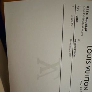 Brand new still in the box Louis Vuitton Graceful MM bag with dust bag etc.